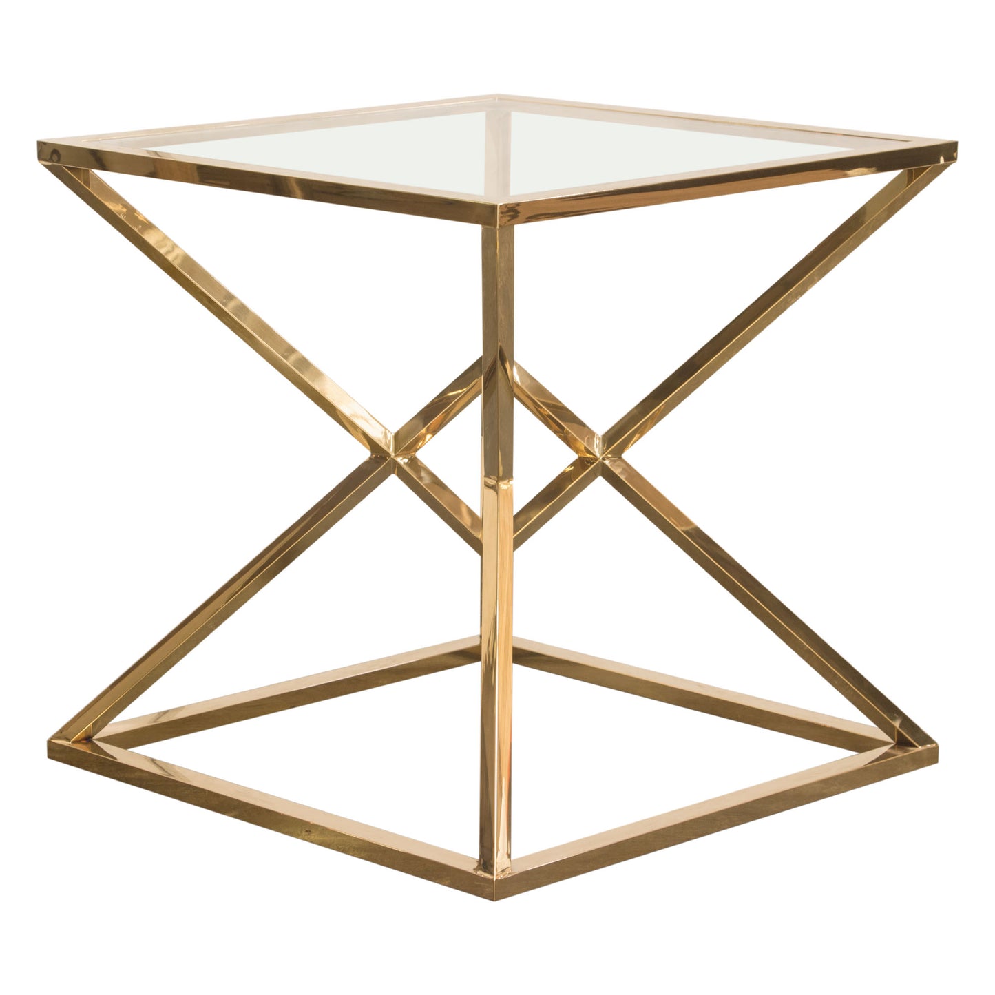 Luca End Table | Golden