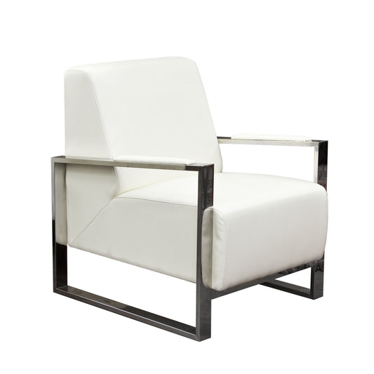 Carmel Accent Chair | White