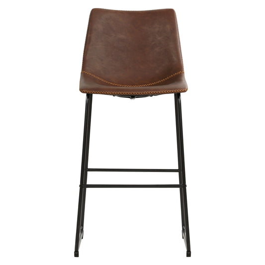 Carter Bar Chair (Set of 2) | Chocolate