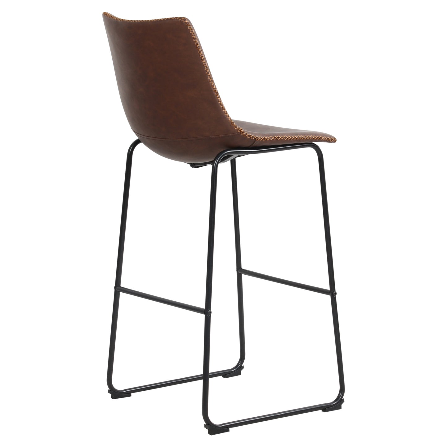 Carter Bar Chair (Set of 2) | Chocolate