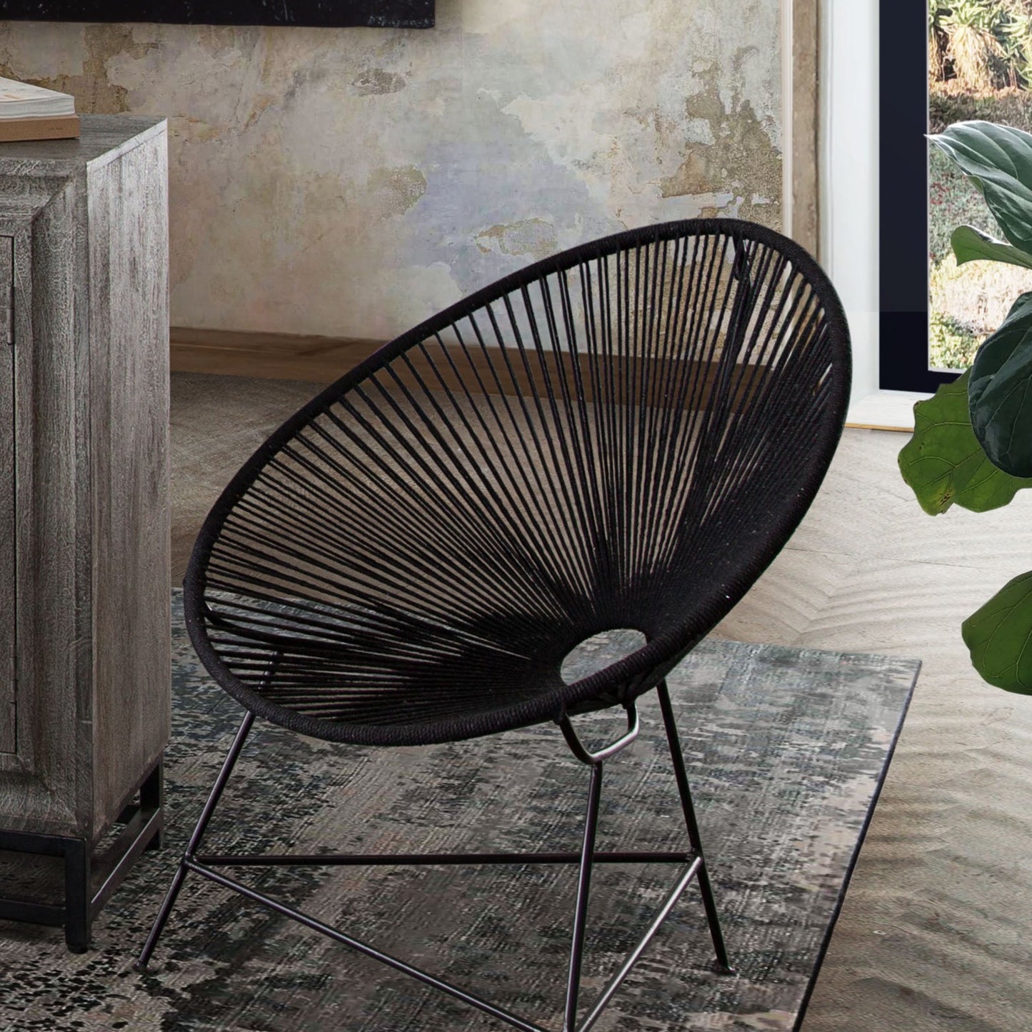 Silvia Accent Chair (Set of 2) | Black