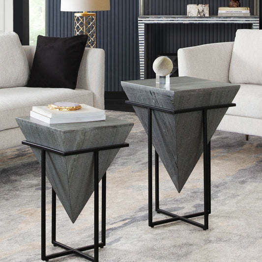 Nora Accent Table Large | Grey